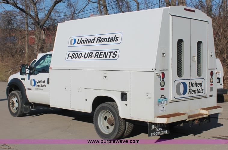 image for item E2916 2007 Ford F550 XL Super Duty service truck