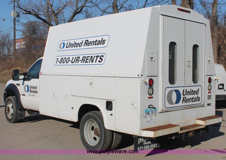 image for item E2916 2007 Ford F550 XL Super Duty service truck