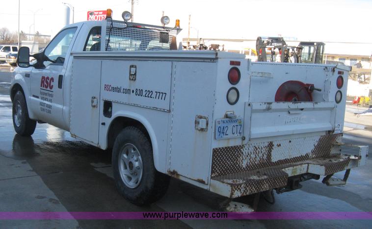 image for item E3107 2000 Ford F250 Super Duty XL service truck