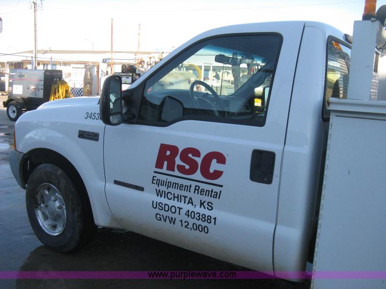 image for item E3107 2000 Ford F250 Super Duty XL service truck