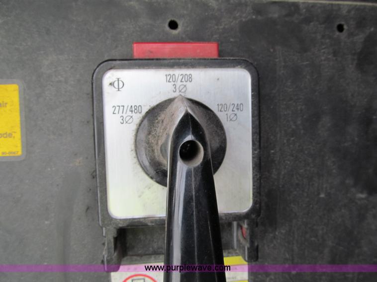 image for item F5945 2007 Wacker G120 portable generator