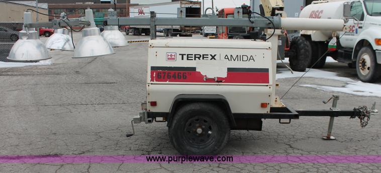 image for item W9462 2007 Terex Amida AL4000 light tower/generator