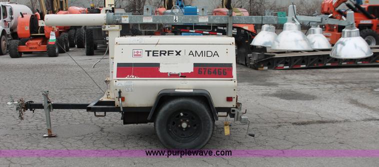 image for item W9462 2007 Terex Amida AL4000 light tower/generator