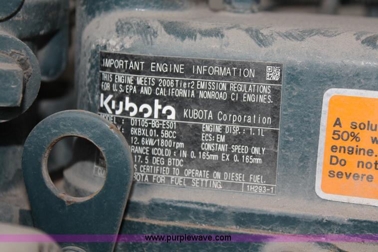 image for item W9462 2007 Terex Amida AL4000 light tower/generator