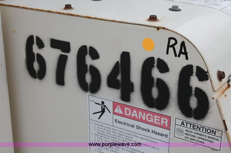 image for item W9462 2007 Terex Amida AL4000 light tower/generator