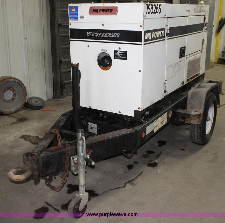 image for item W9463 Multi Quip Whisperwatt 25 portable generator