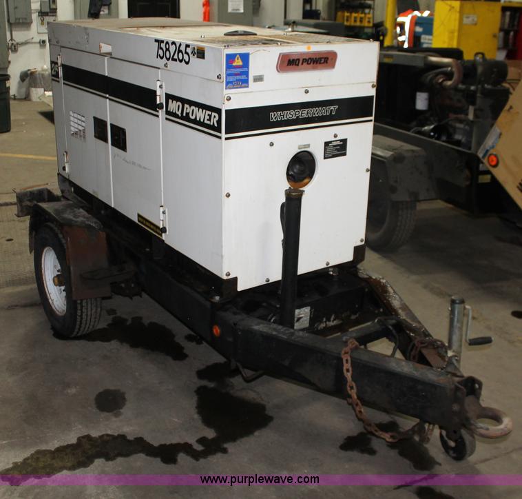 image for item W9463 Multi Quip Whisperwatt 25 portable generator