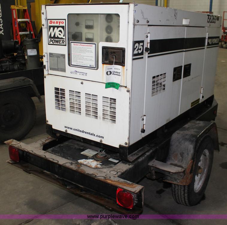 image for item W9463 Multi Quip Whisperwatt 25 portable generator