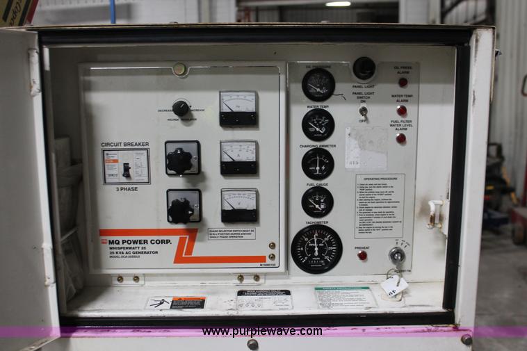 image for item W9463 Multi Quip Whisperwatt 25 portable generator