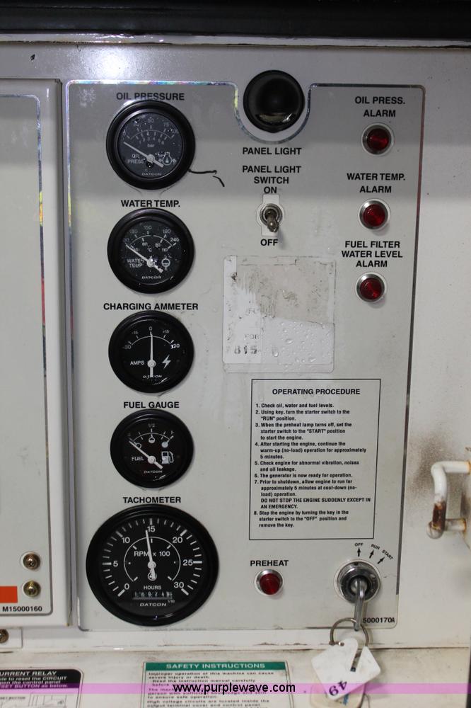 image for item W9463 Multi Quip Whisperwatt 25 portable generator