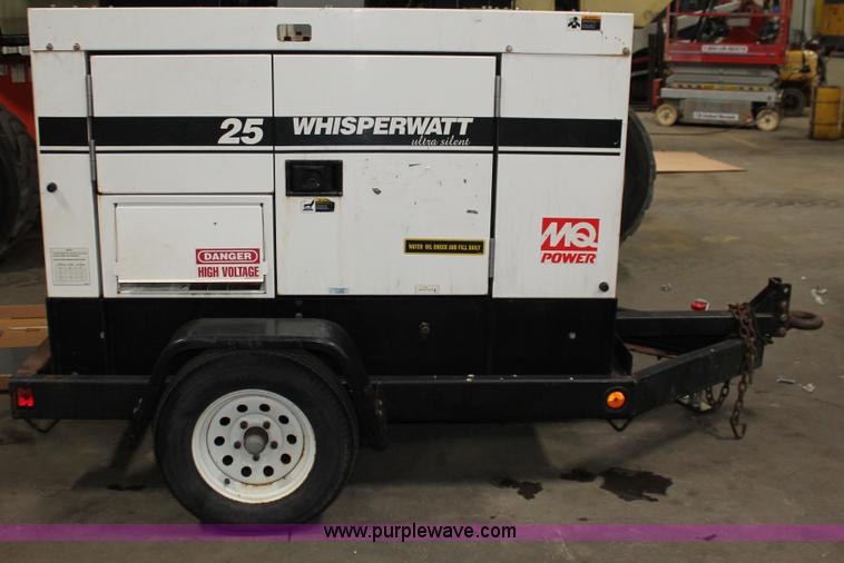 image for item W9464 Multi Quip Whisperwatt 25 portable generator