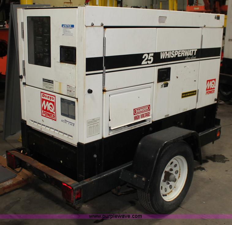 image for item W9464 Multi Quip Whisperwatt 25 portable generator