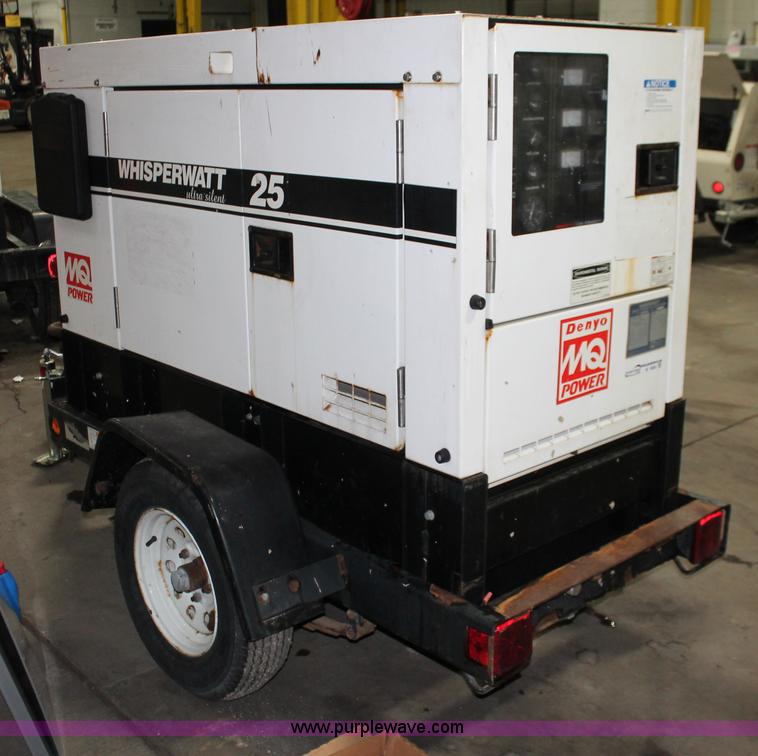 image for item W9464 Multi Quip Whisperwatt 25 portable generator