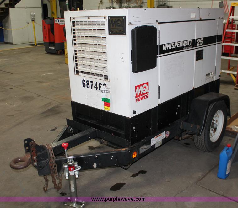 image for item W9464 Multi Quip Whisperwatt 25 portable generator