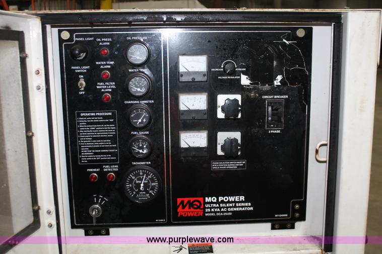 image for item W9464 Multi Quip Whisperwatt 25 portable generator