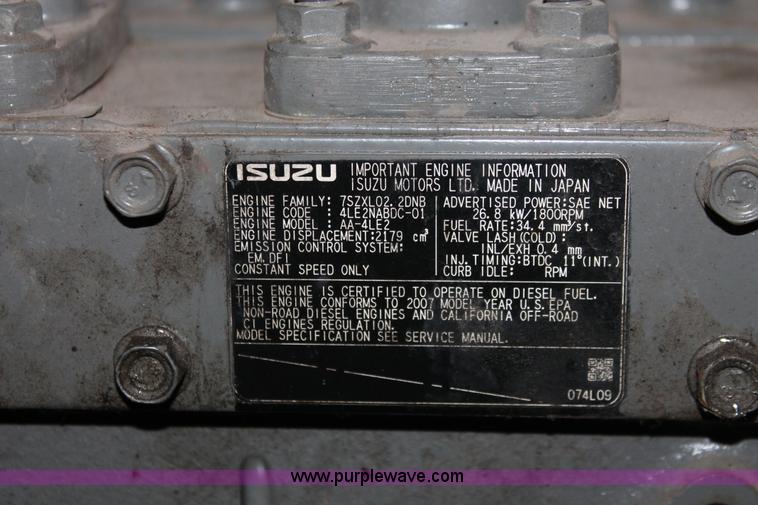 image for item W9464 Multi Quip Whisperwatt 25 portable generator