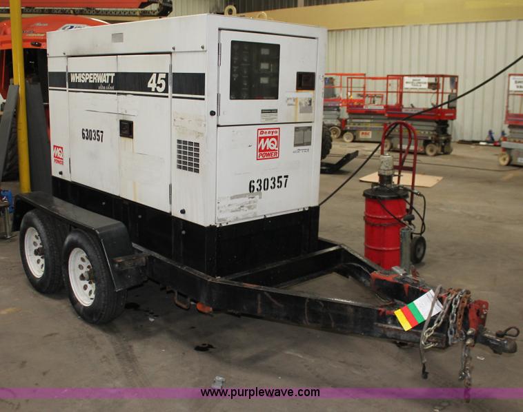 image for item W9465 Multi Quip Whisperwatt 45 portable generator