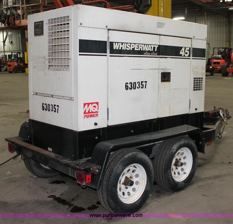 image for item W9465 Multi Quip Whisperwatt 45 portable generator