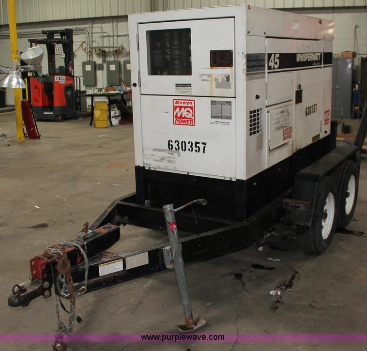 image for item W9465 Multi Quip Whisperwatt 45 portable generator