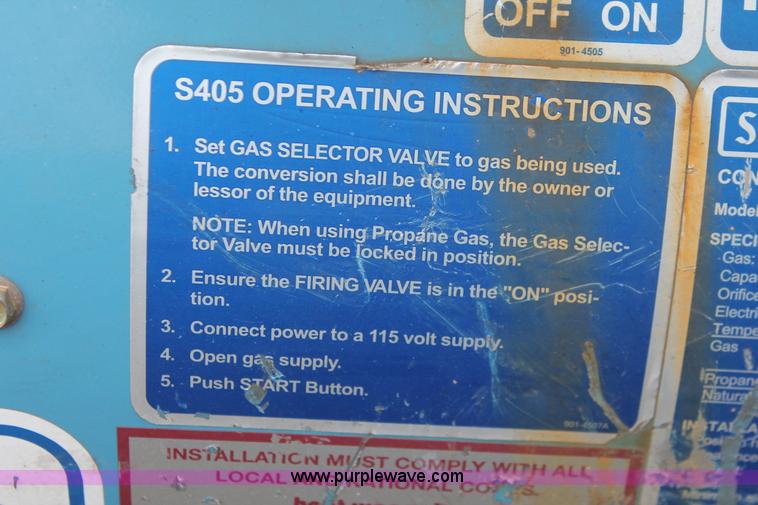 image for item W9469 Heat Wagon Sure Flame S405 construction heater