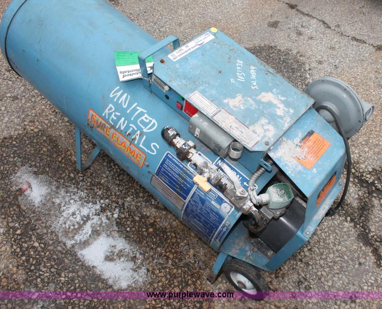 image for item W9471 Heat Wagon Sure Flame S405 construction heater