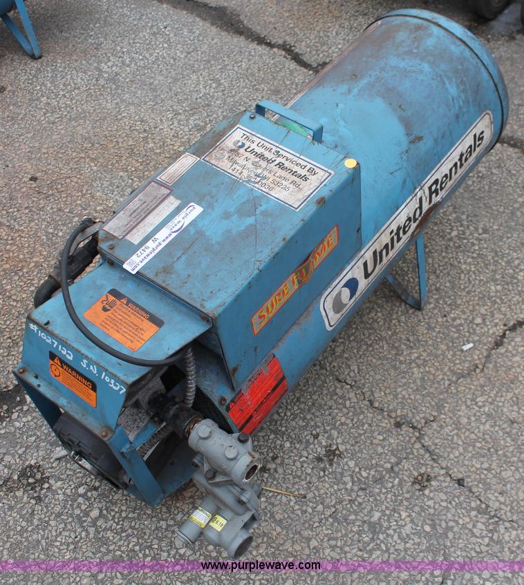 image for item W9472 Heat Wagon Sure Flame S405 construction heater