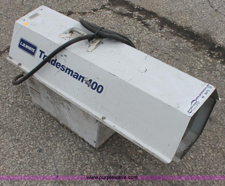 image for item W9475 LB White Tradesman 400 construction heater