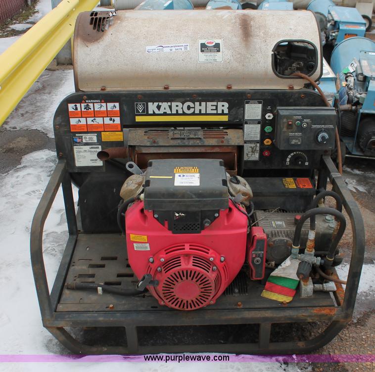 image for item W9478 Karcher SSG-503537E hot water pressure washer