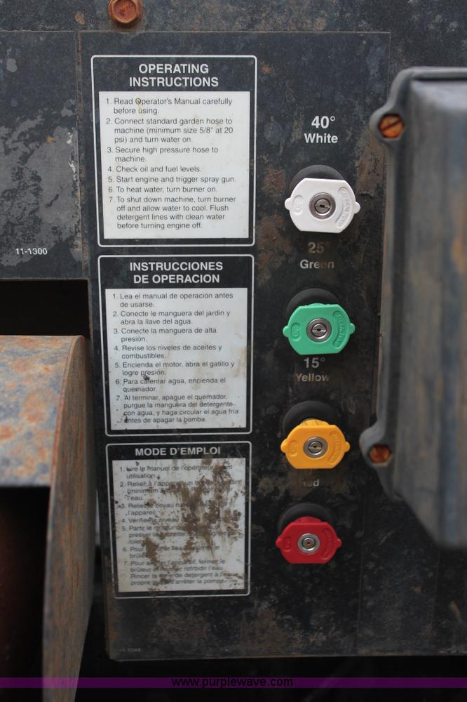 image for item W9478 Karcher SSG-503537E hot water pressure washer