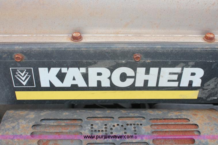 image for item W9478 Karcher SSG-503537E hot water pressure washer