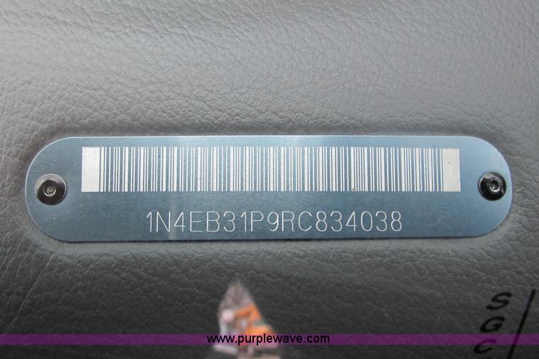image for item AG9976 1994 Nissan Sentra Limited Edition
