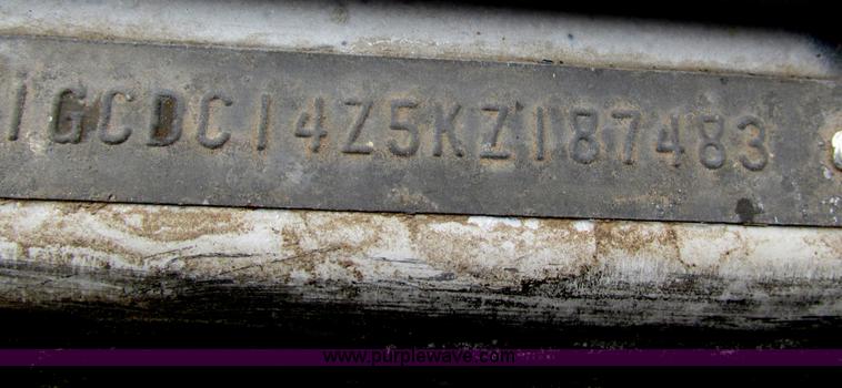 image for item AG9982 1989 Chevrolet 1500 pickup truck