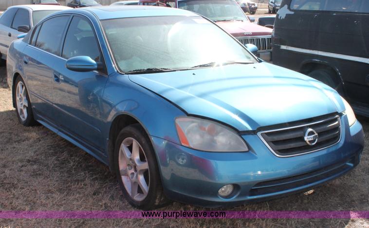 image for item E2949 2003 Nissan Altima SE