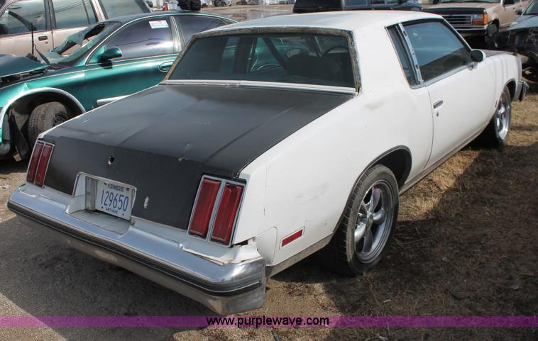 image for item E2951 1979 Oldsmobile Cutlass