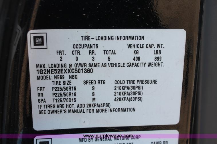 image for item E3171 1999 Pontiac Grand AM SE