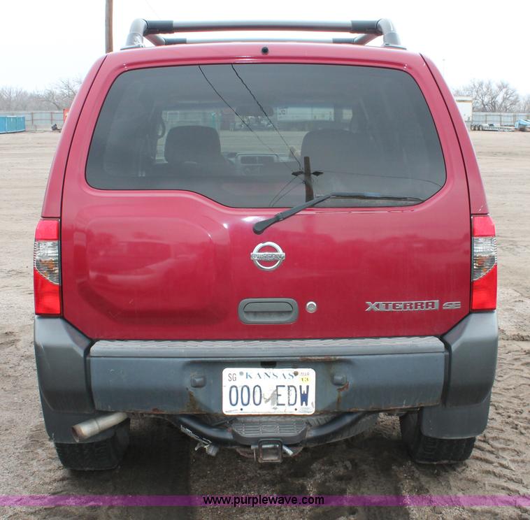 image for item E3176 2002 Nissan Xterra SE