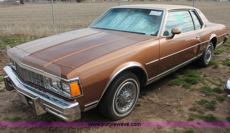 image for item E3199 1979 Chevrolet Caprice Landua