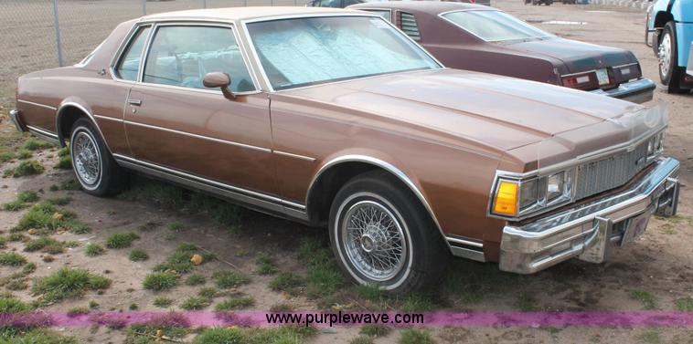 image for item E3199 1979 Chevrolet Caprice Landua