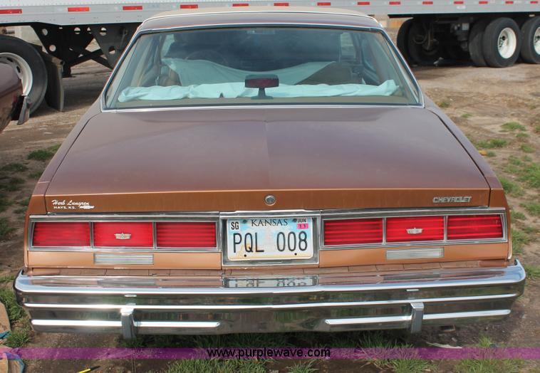image for item E3199 1979 Chevrolet Caprice Landua