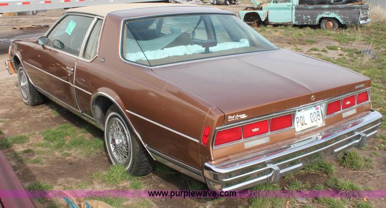 image for item E3199 1979 Chevrolet Caprice Landua