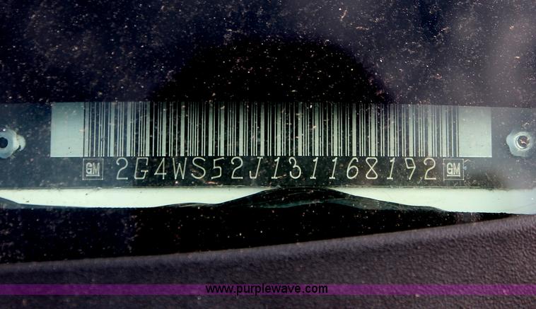 image for item E3206 2003 Buick Century Custom