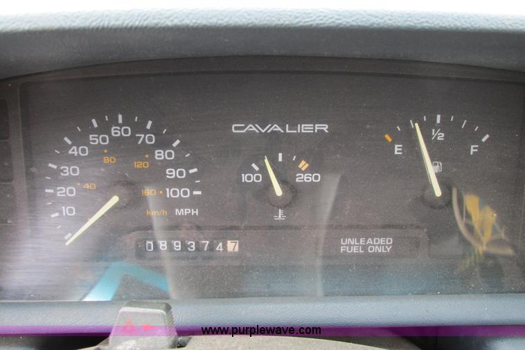 image for item F8598 1994 Chevrolet Cavalier RS