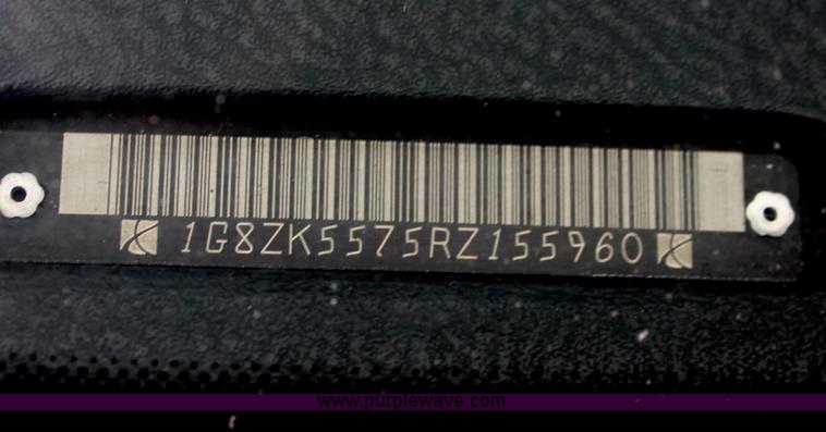 image for item W9445 1994 Saturn SL SL2