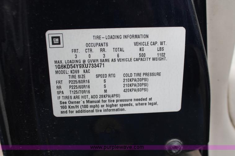 image for item W9448 1999 Cadillac DeVille