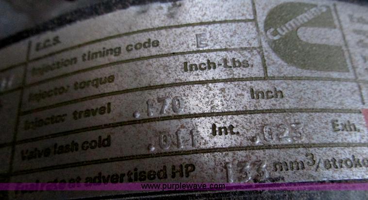 image for item E2830 1985 Am General M923 military truck