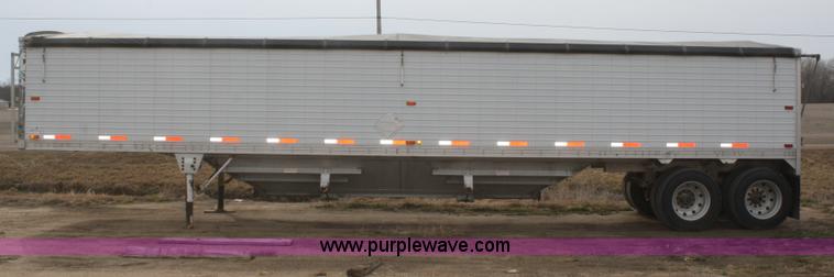 image for item F2825 1993 Timpte double hopper grain trailer