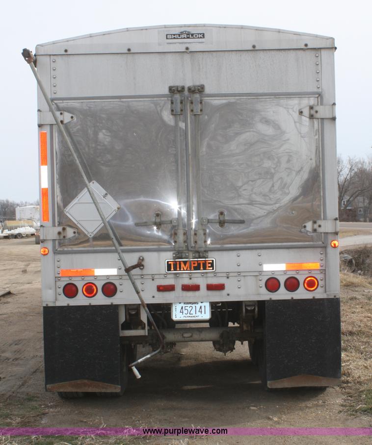 image for item F2825 1993 Timpte double hopper grain trailer