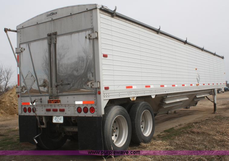 image for item F2825 1993 Timpte double hopper grain trailer