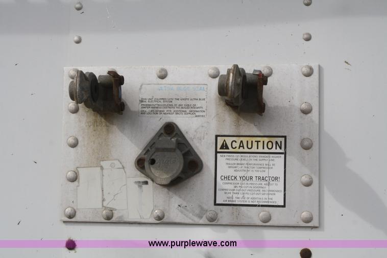 image for item F2825 1993 Timpte double hopper grain trailer