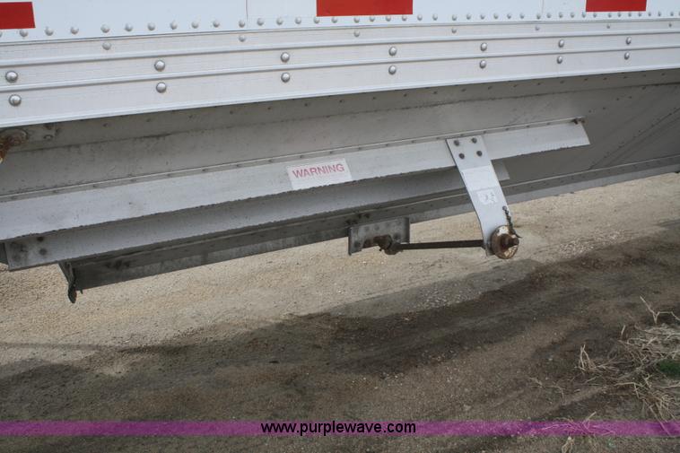 image for item F2825 1993 Timpte double hopper grain trailer